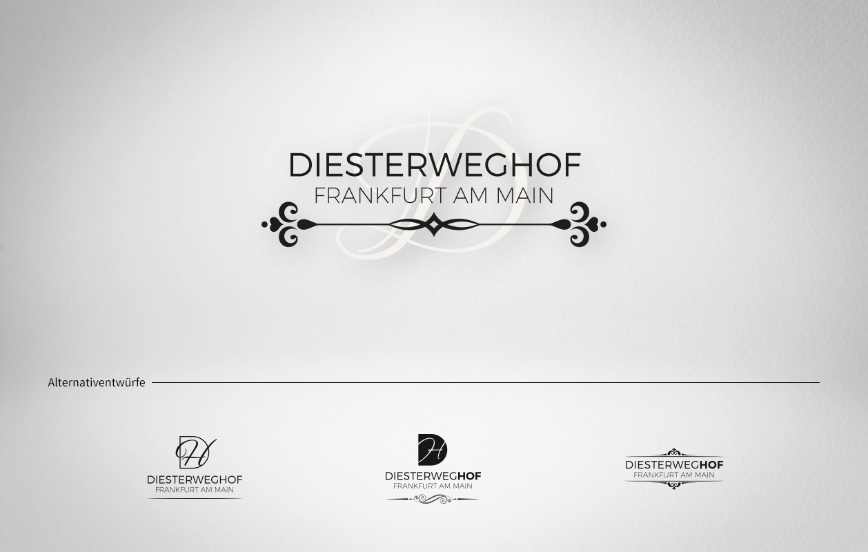 Logo Diesterweghof Frankfurt am Main Logo Diesterweghof Frankfurt am Main, Entwurf von VIERZWEI